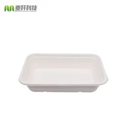 Biodegradable Sugarcane Takeaway Take Out Fast Food Packaging Box Food Containers Biodegradable Packaging