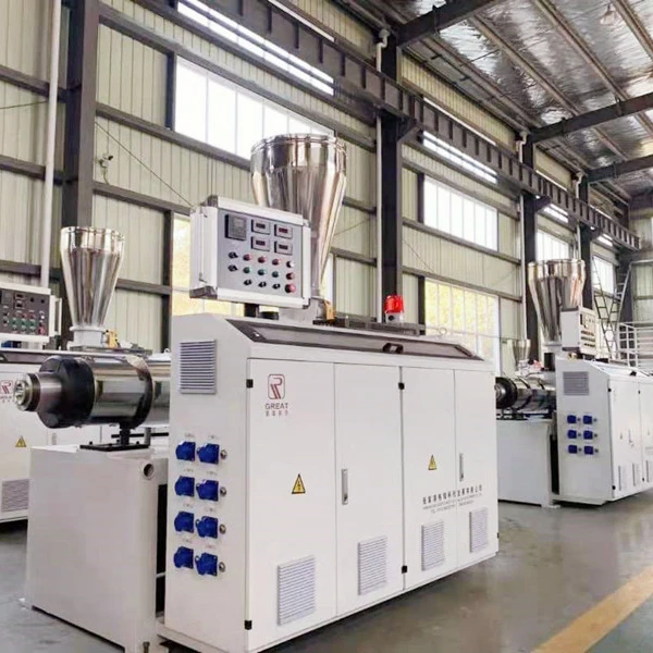 Plastic extruders machine PVC Pipe Making Machine Production Line