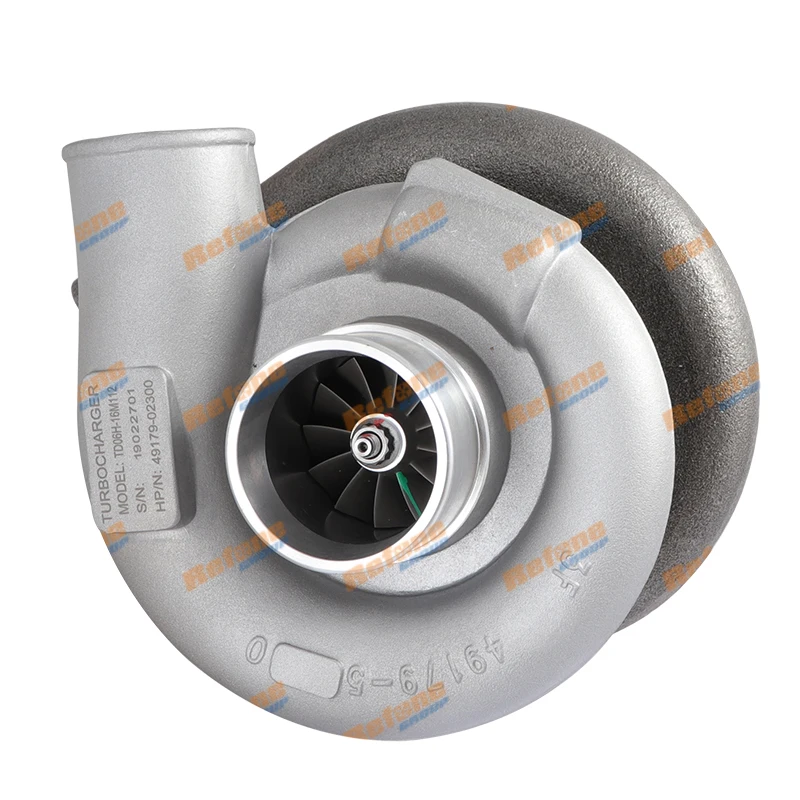 TD06H Turbo 0R7604 49179-02270 107 6338 Diesel Complete Turbocharger For Cat 3406 D5G Engine