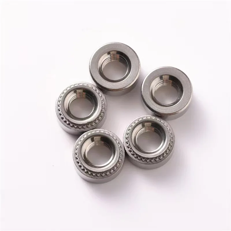Stainless Steel 304 Round Body Cls M2 M3 M4 M5 M6 M8 M10 Self Clinching Nuts For Sheet Matel