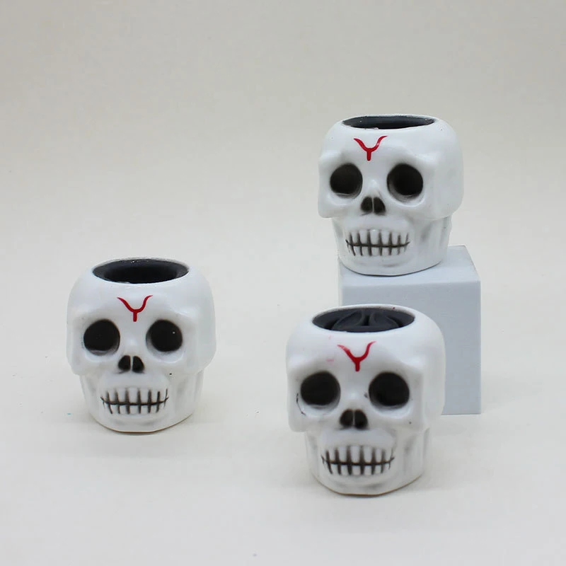 New Light up Halloween Toys Funny Halloween Skeleton Squishy Squeeze Glow Fidget Toys for Kids and Adults