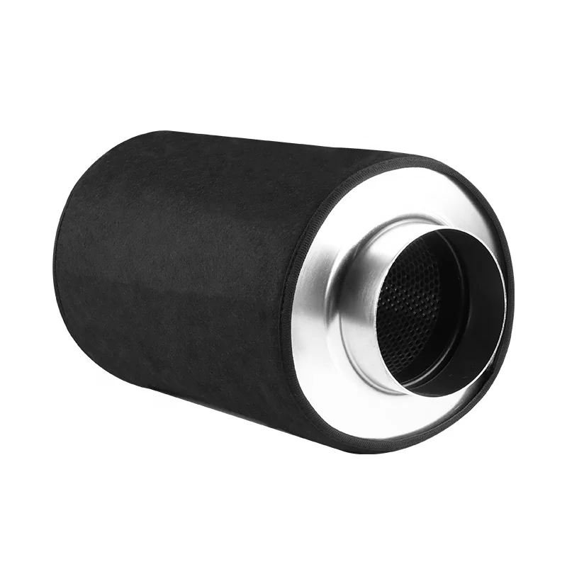 410CFM Hydroponics Indoor Home HVAC Activated Air Carbon Smoking Filter