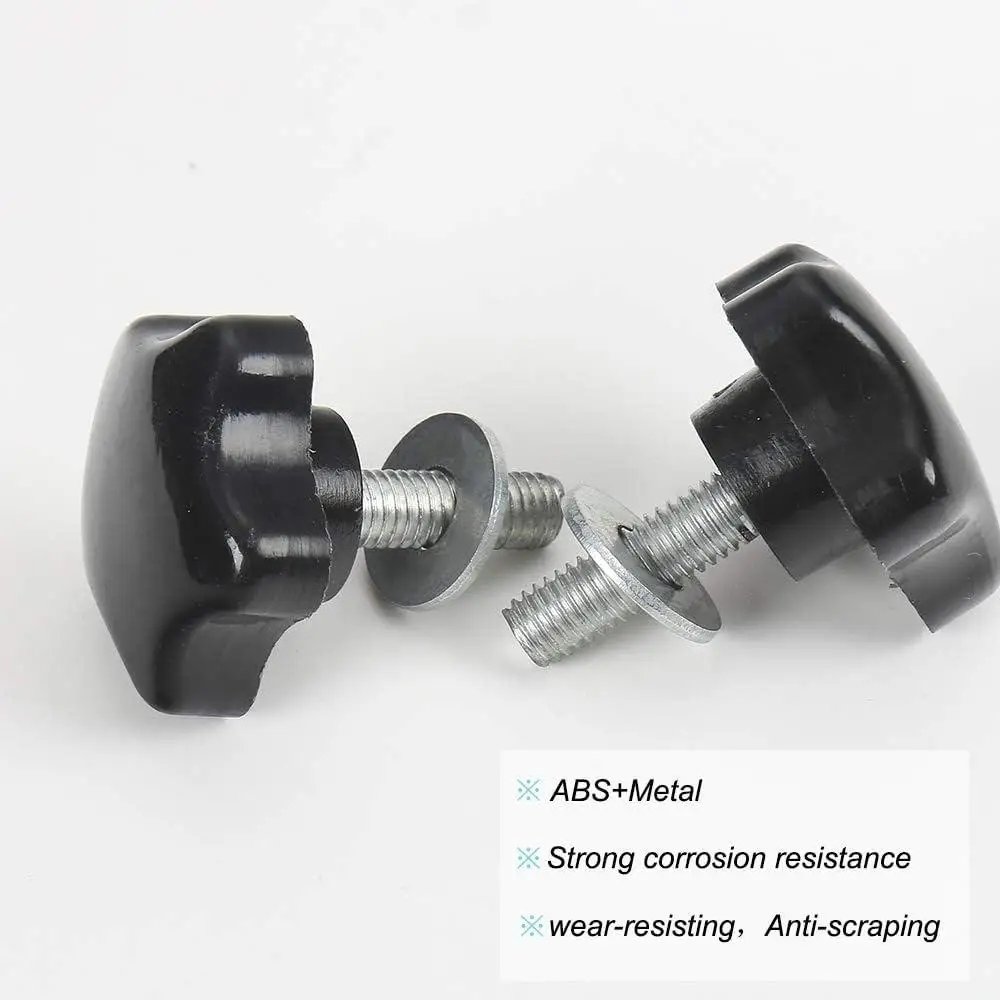 Sanmeng Hard Top Quick Removal Fastener Thumb Roof Screws Bolts Tie Down Anchor with Washers Kit for Jeep Wrangler