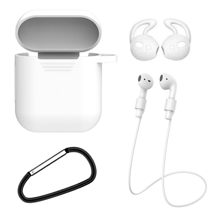 
2021 custom headphone accessories designer silicone keychain case for airpods case 