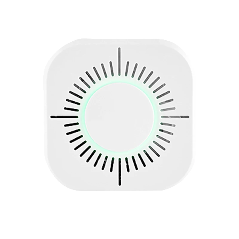 Датчик дыма TUYA EN14604 с Wi-Fi и приложением для пожарной сигнализации