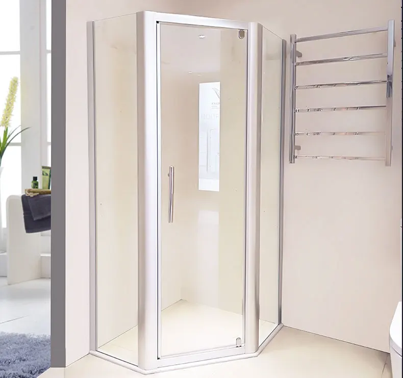 
Millen high quality integrated toilet shower glass sliding doors 