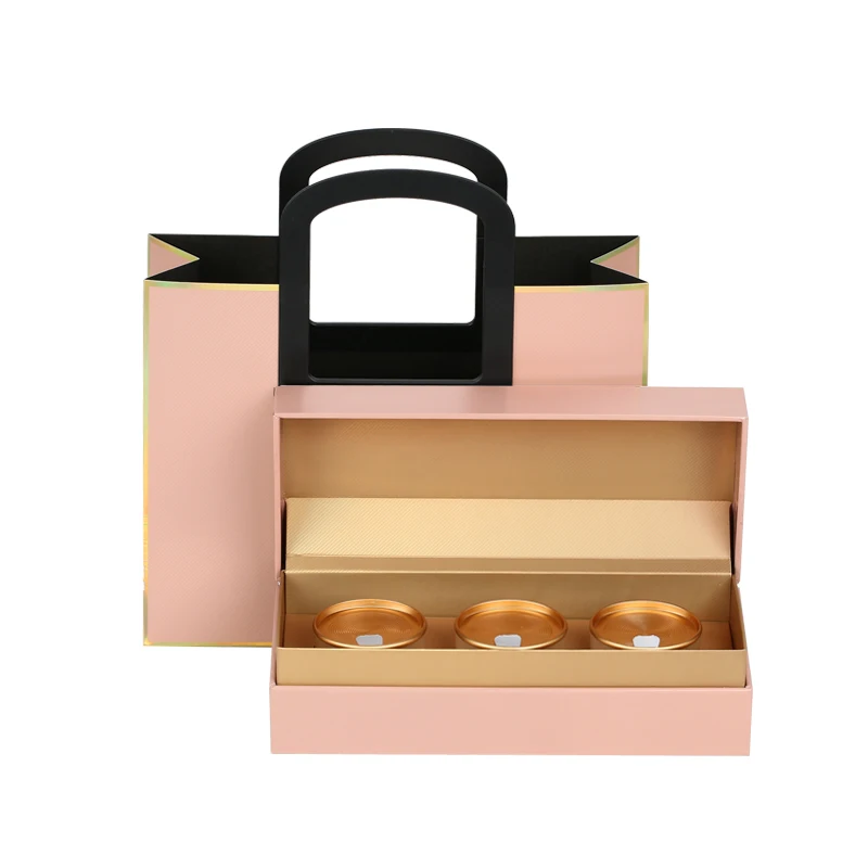 Tianhui, чайный набор с логотипом на заказ, картонные розовые картонные подарочные упаковочные коробки