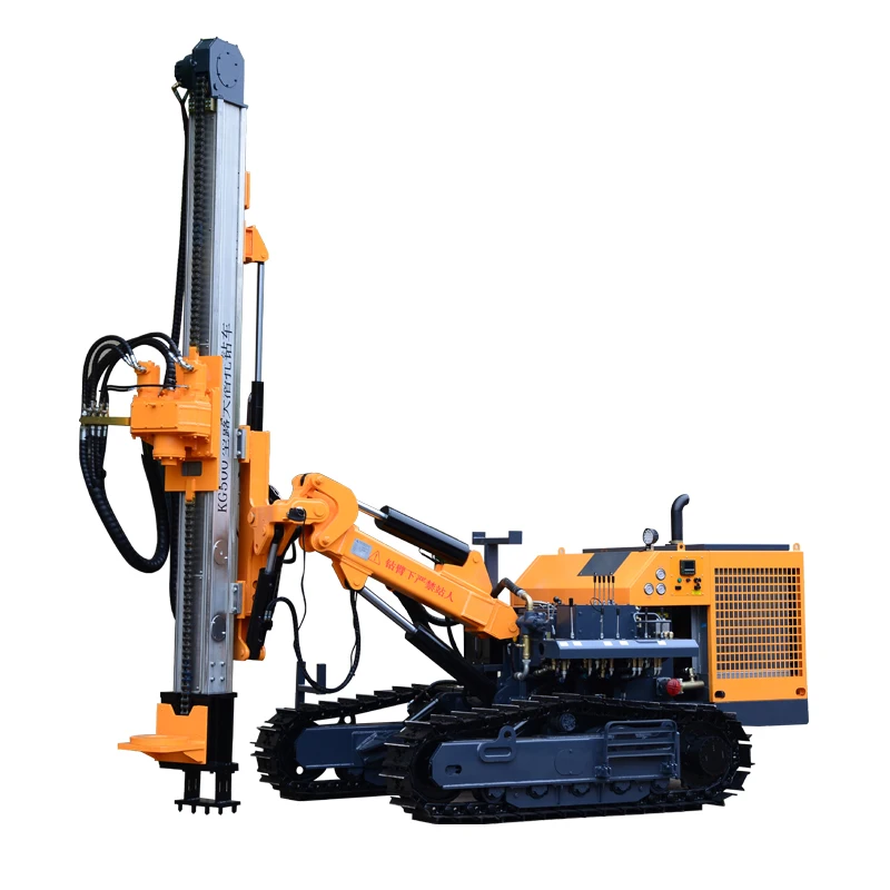 High Quality Hydraulic Borehole Photovoltaic Solar piling rig Pile Driver for Solar Project mine drilling rig