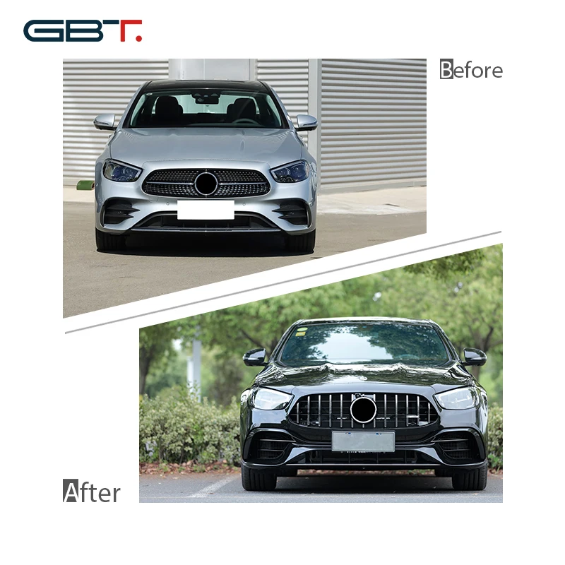 GBT - Fast Shipping car tuning parts mercedes w213 amg style facelift for mercedes e class w213 e63 body kits