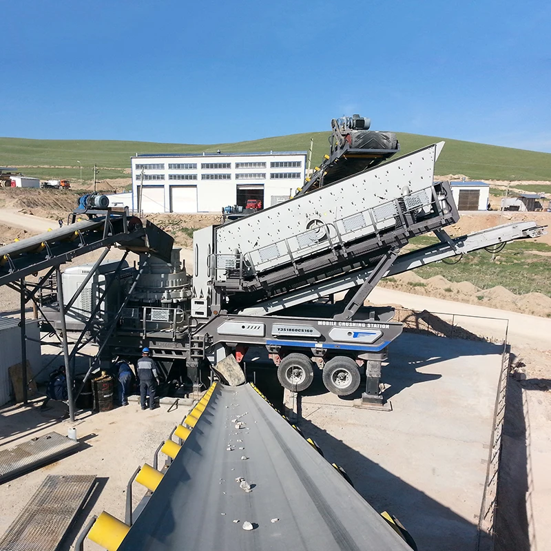 Good Sizer Mobile Rock Crusher For Sale
