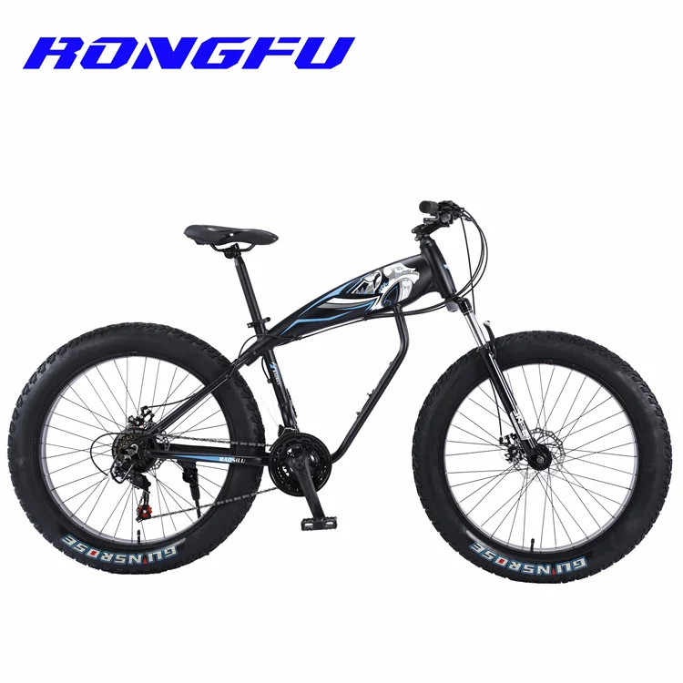 Factory 26 Inch Beach Bike Fat Tire Snow Mountain Bicycle with Double Disk Cheap big tire MTB bike