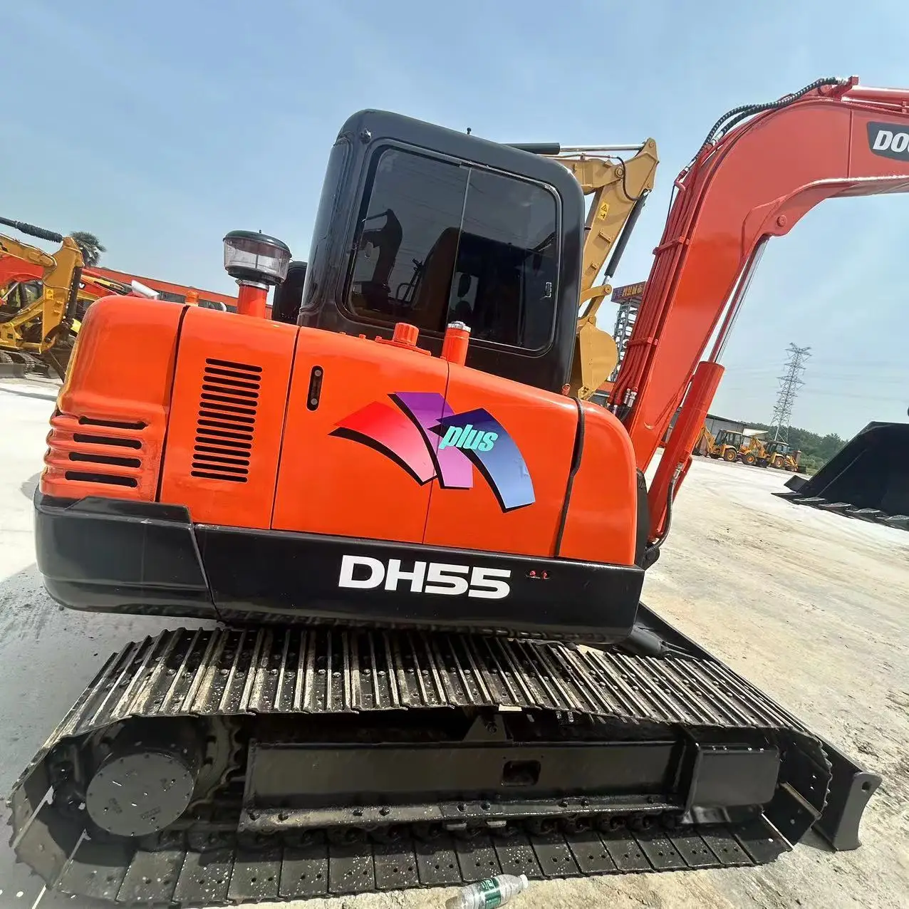 Землеройная машина Doosan DH55 гидравлический гусеничный экскаватор высокого качества и высокой производительности DX60/140/225/300