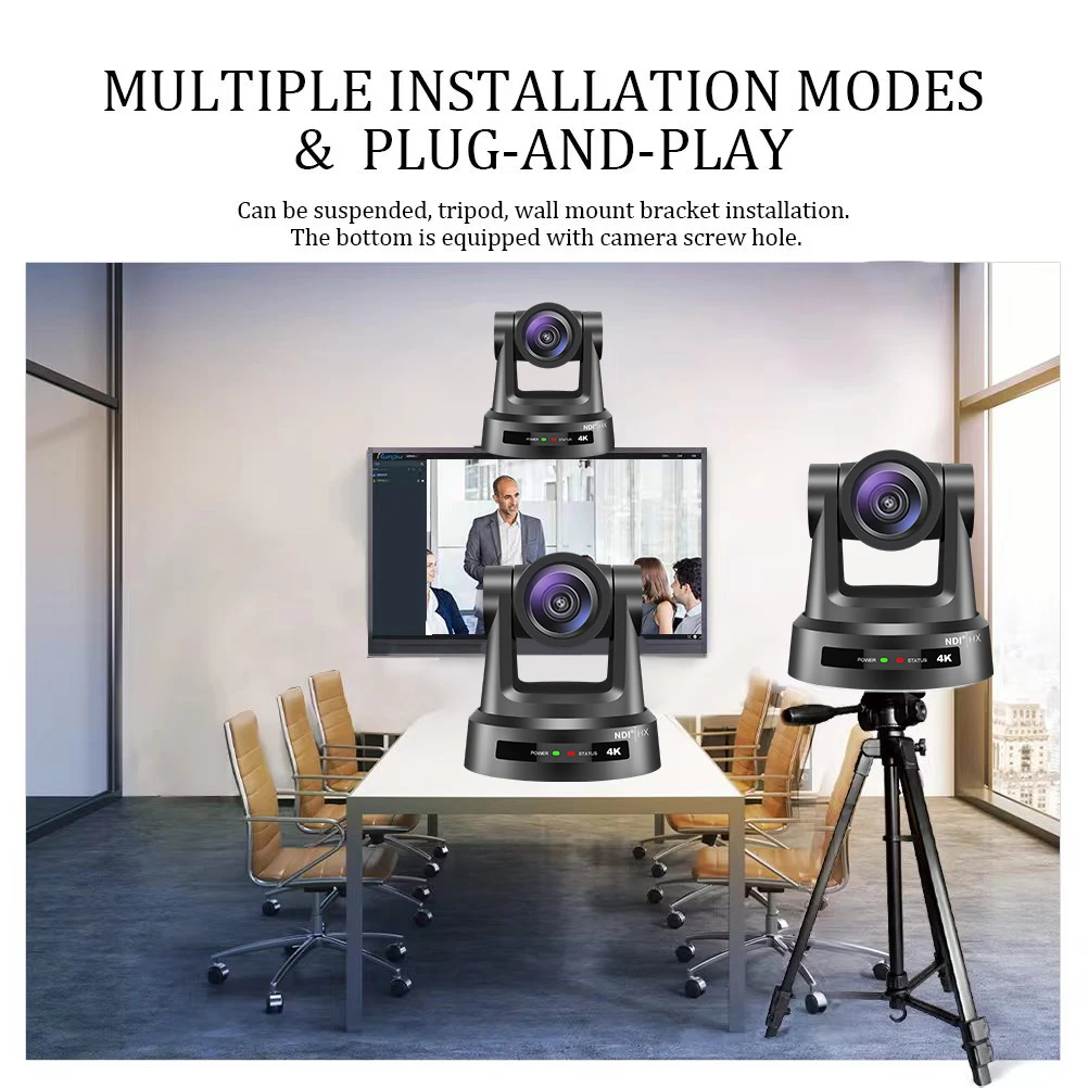 J400 удивительные NDI HX POE 4K 30X 20X sdi + hd mi + lan + usb вещание PTZ потоковая камера Использование IP джойстика контроллер vMix для церкви