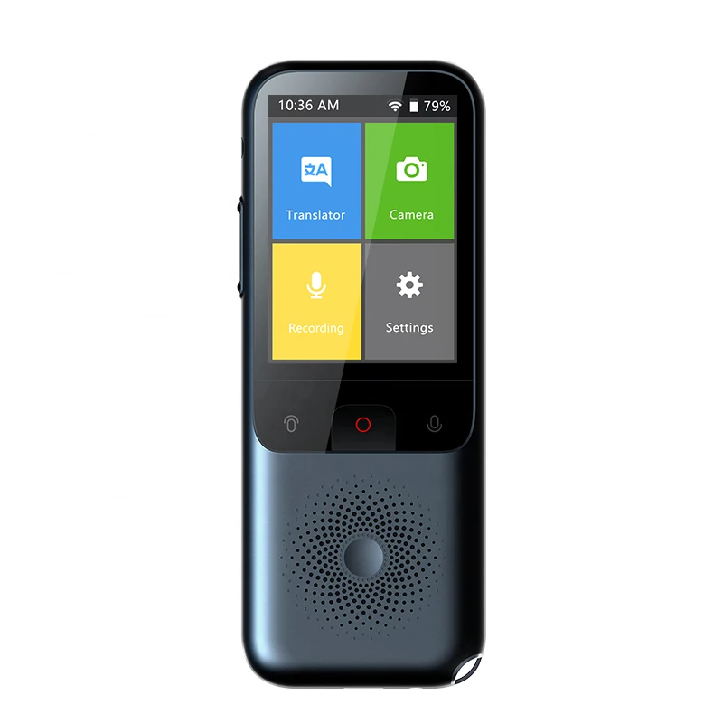 2022 New Translator Instant Smart Device 32G Touch Screen Support 138+ Languages For Travel