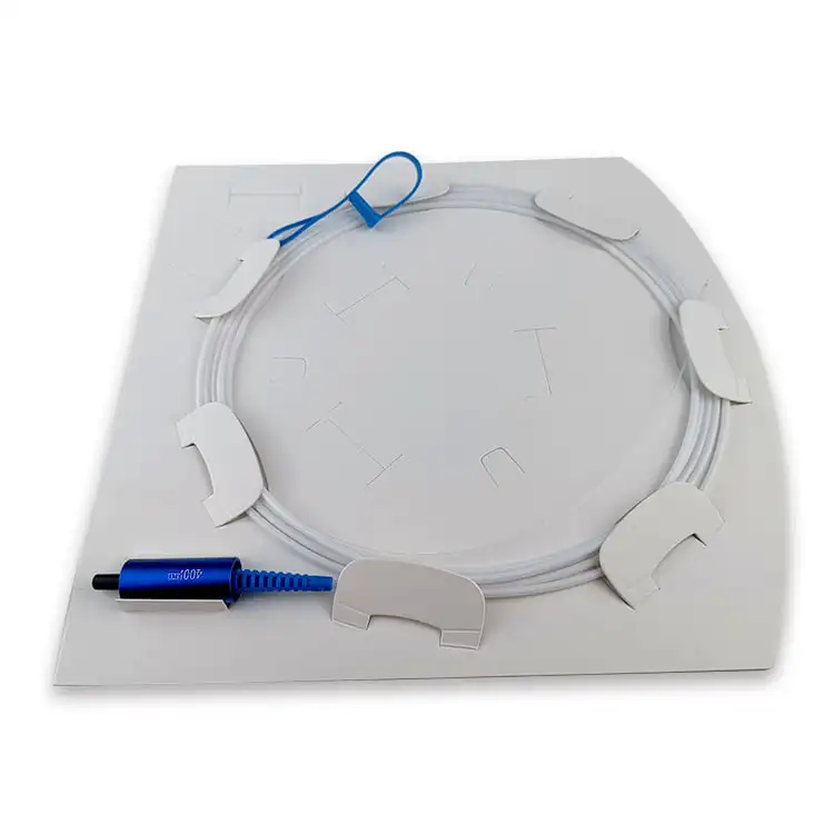 Polyimide Bare Optical fiber with silicon cover 3m EVLT endolaser lipolysis EVLT PLDD Homorrhoid Gynecology Surgical SMA905