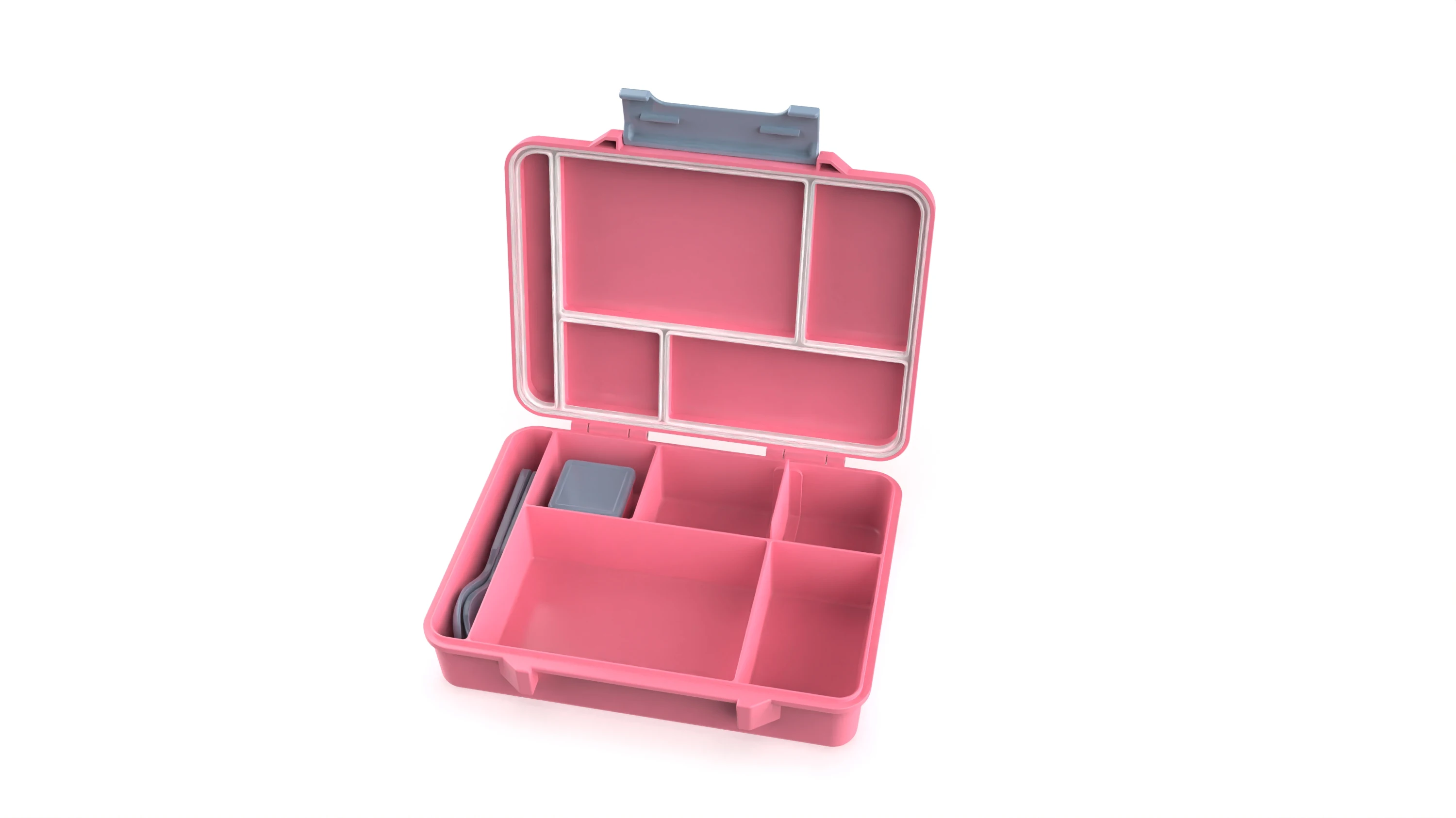 AOHEA new kid bpa free pp compartments Microwaveable sealed lunch box bento picks fiambrera lunchbox kids chill -