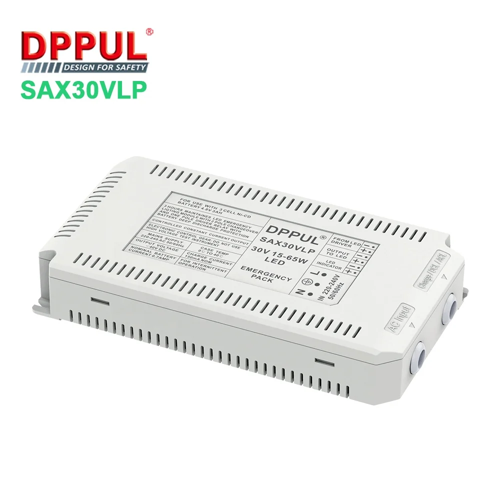LED emergency power supply with self inspection emergency driver emergency lights battery backup