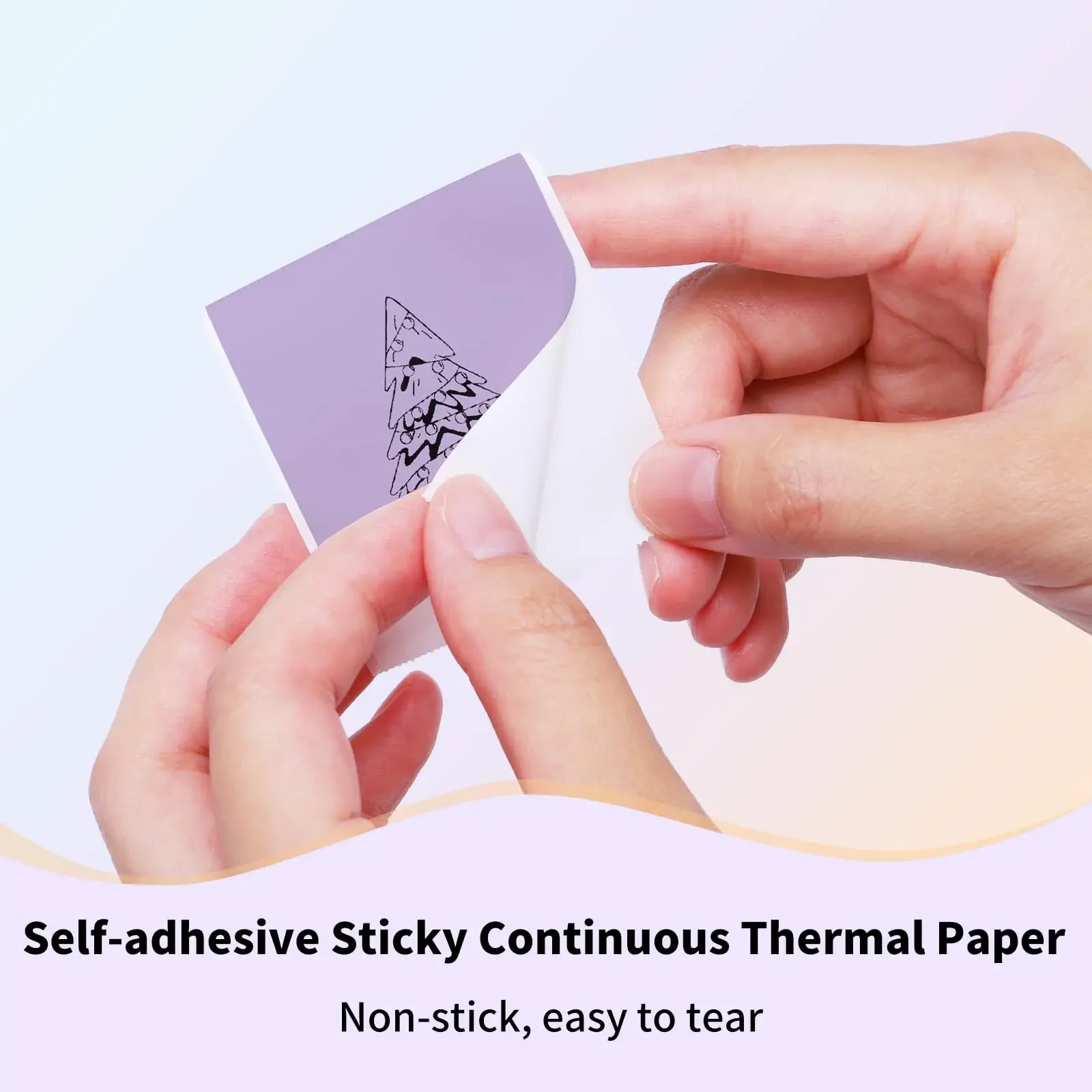 203dpi T02 Mini Pocket Printer Phomemo Thermal Sticker Printer for Printing Text Photo Study Notes Sticker DIY Journal Craft