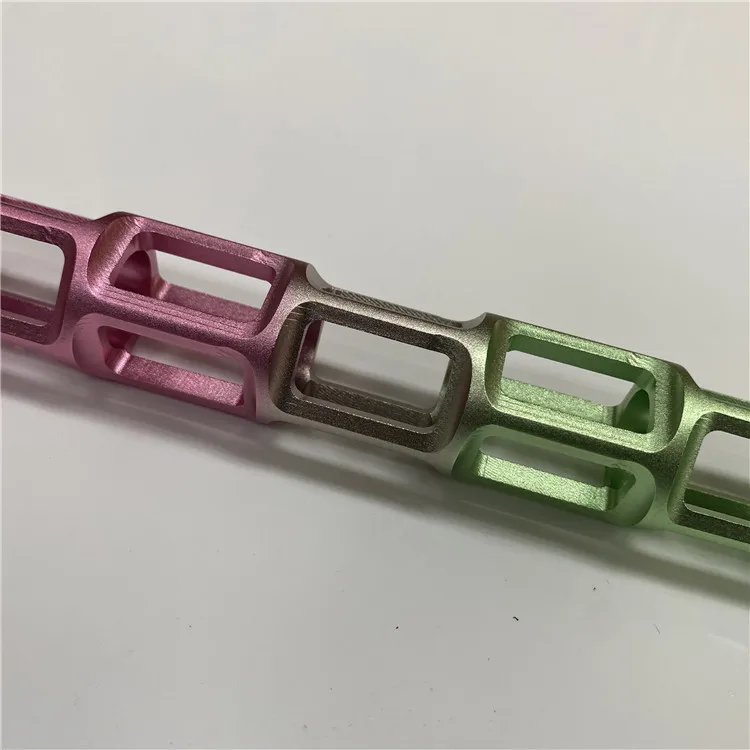 Chinese factory customized color alumina alloy stem tube CNC machining service