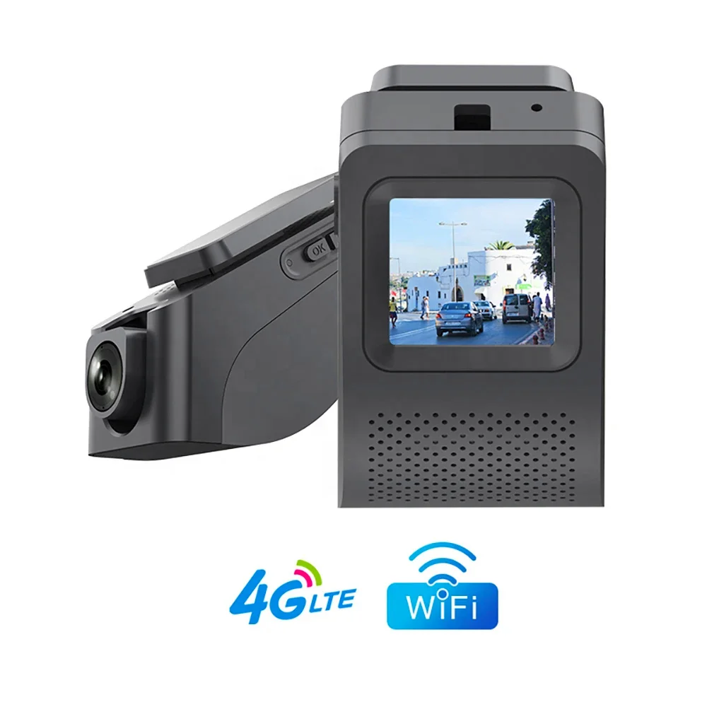 JX19 4G GPS-трекер Live Stream Dash Cam Автомобильный GPS трекер с двумя объективами фронтальная и облицовочная камера 1080P HD DVR Video