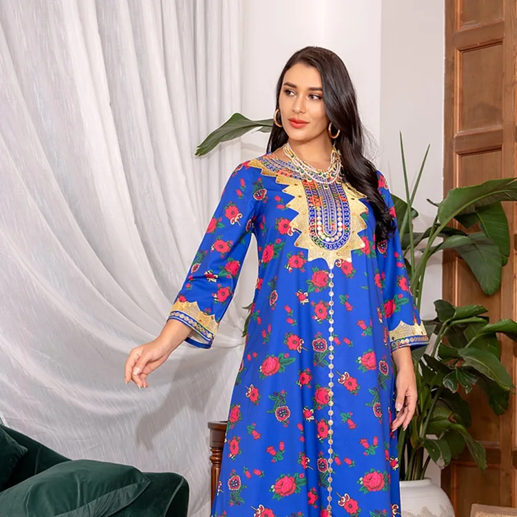 
Plus Size Turkish With Pockets Pray Abaya 2 Pieces Women Prayer Hijab Dress 