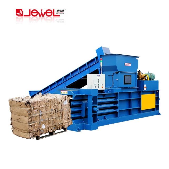 Hot selling Semi-Automatic Press scrap of waste paper Baler