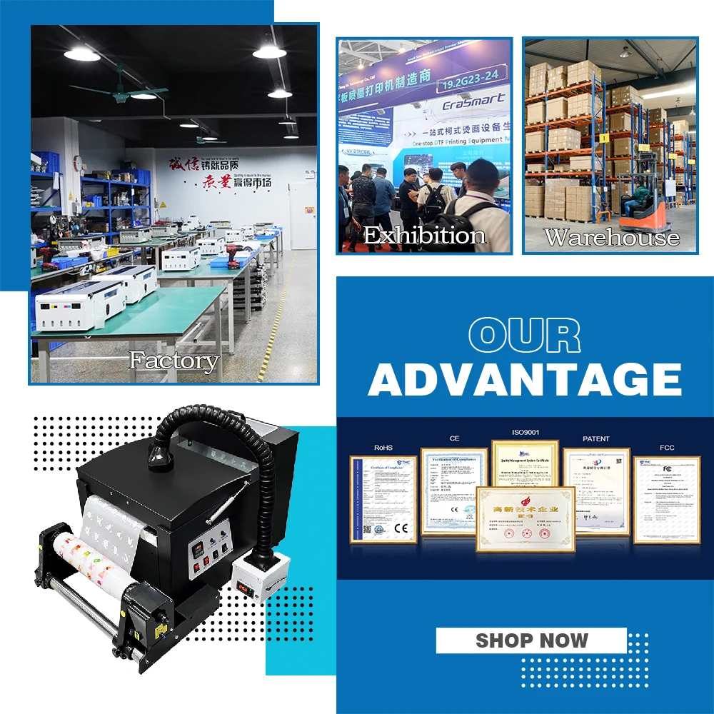 Erasmart Shaker 30Cm Powder Shaking Machine For Dtf Shake Powder