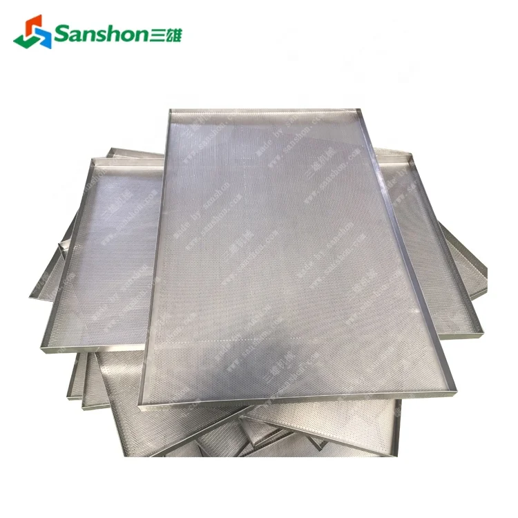 Low-price high quality Stainless steel tray trolley prices for fruits and vegetables freeze drying processing