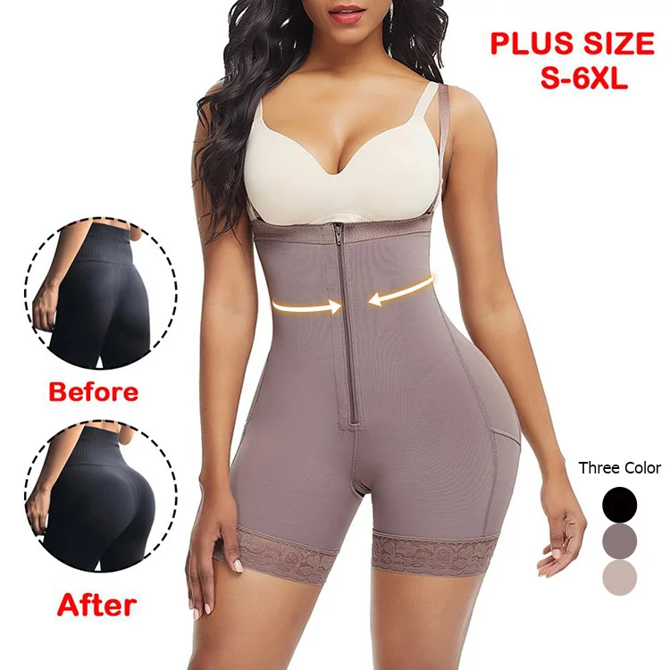 High Quality Lace High Waist Tummy Control Thigh Plasticity Butt Lifter Waist Trainers Body Shaper Slimmiming