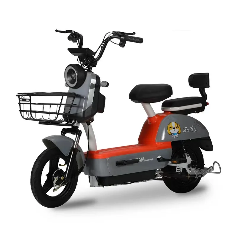 Manufacture Electric Bicycle Lead Acid Lithium Battery 350W/500W Removable Tubeless Tire High Performance
