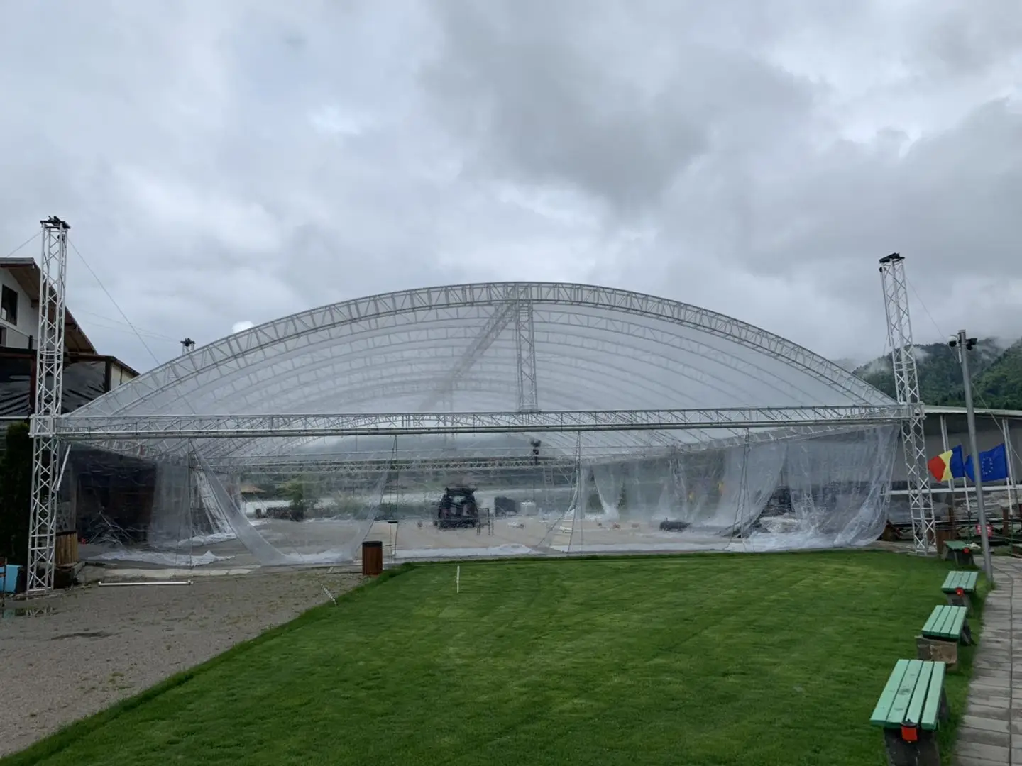 Hot Selling Stage Lighting Trusses In Chinese Factories Easy To Install Outdoor Performance Aluminum Trusses