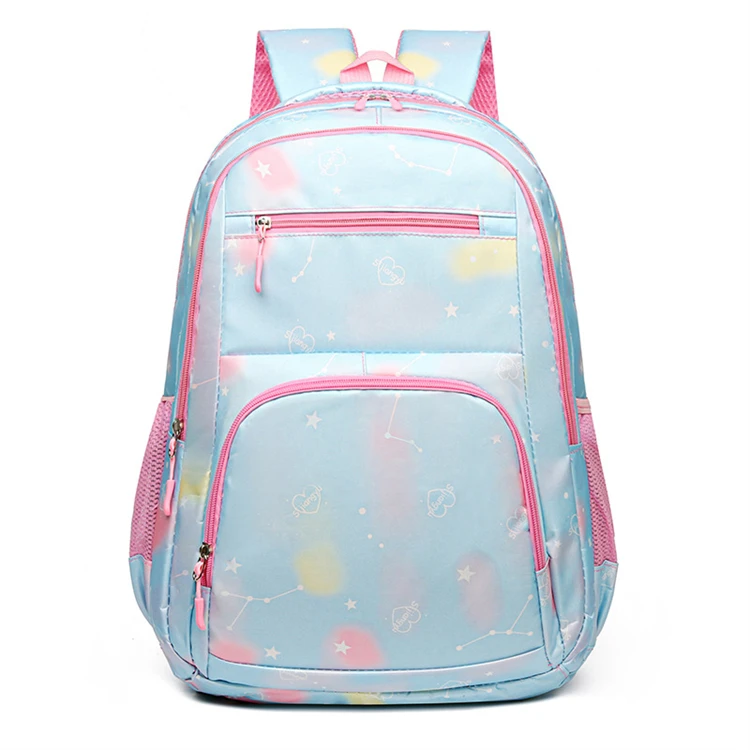 2024 custom black girls school bags children backpacks for teenagers boy