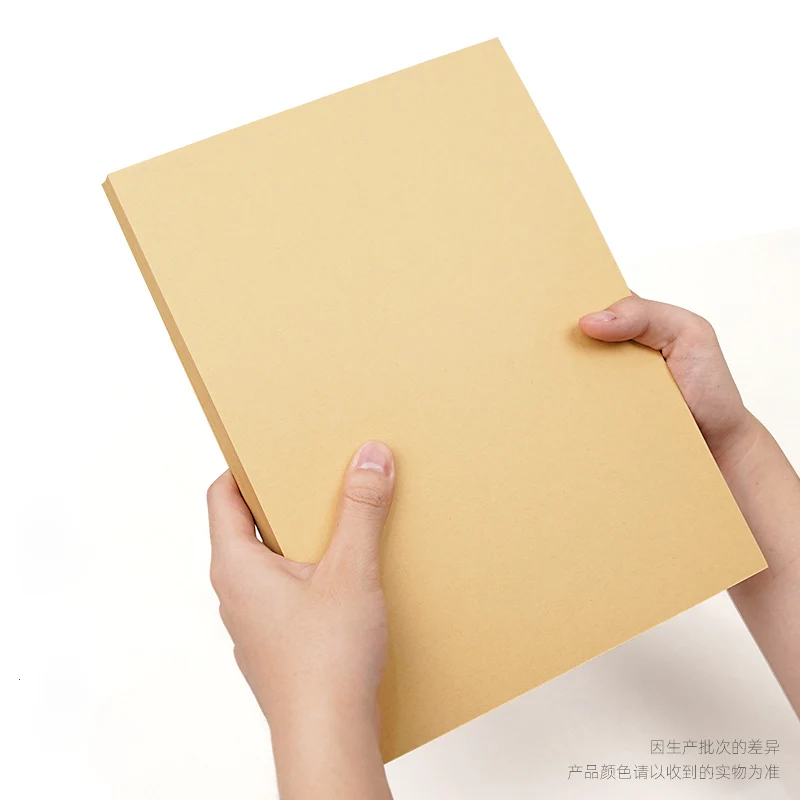 Custom Size A4  Brown Kraft Paper Specialty Cardboard For Printing Painting Wrapping