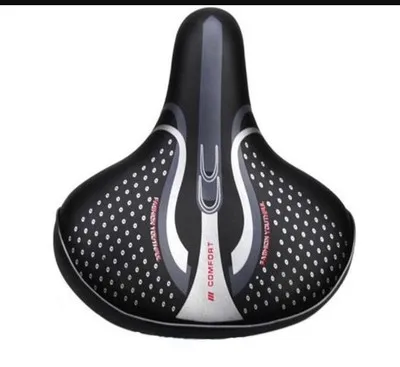 Comfortable Cheap Wide Bike Saddle  Electric Bicycle Saddle with good leather material  heavy bicycle Saddle