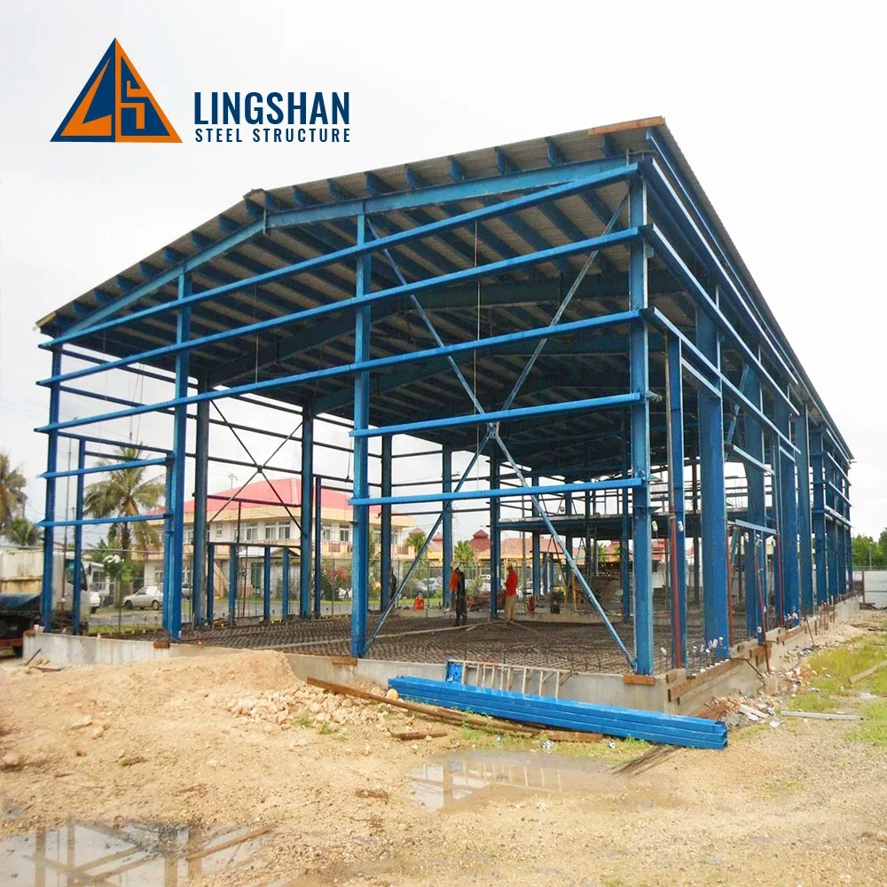 
Low Cost Pre Engineered Construction Light Steel buildings Cost Prefabricated Workshop  (62331235764)