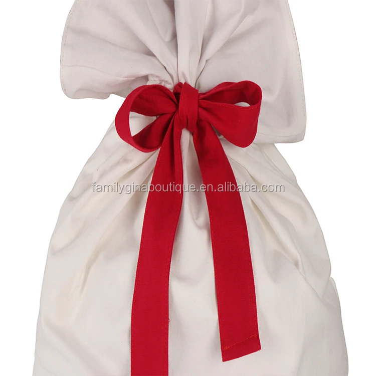 Оптовая продажа, Стильная однотонная Рождественская сумка с монограммой