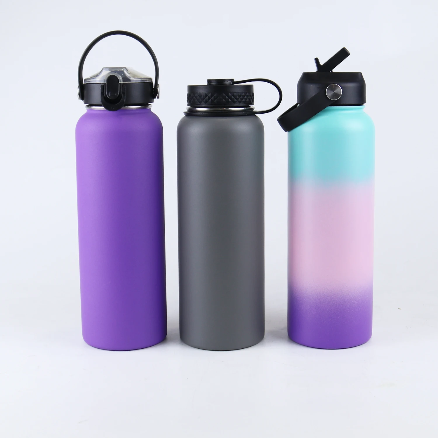 2022 New Design Single Wall Stainless Steel Outdoor Bicycle Sports Water Bottle