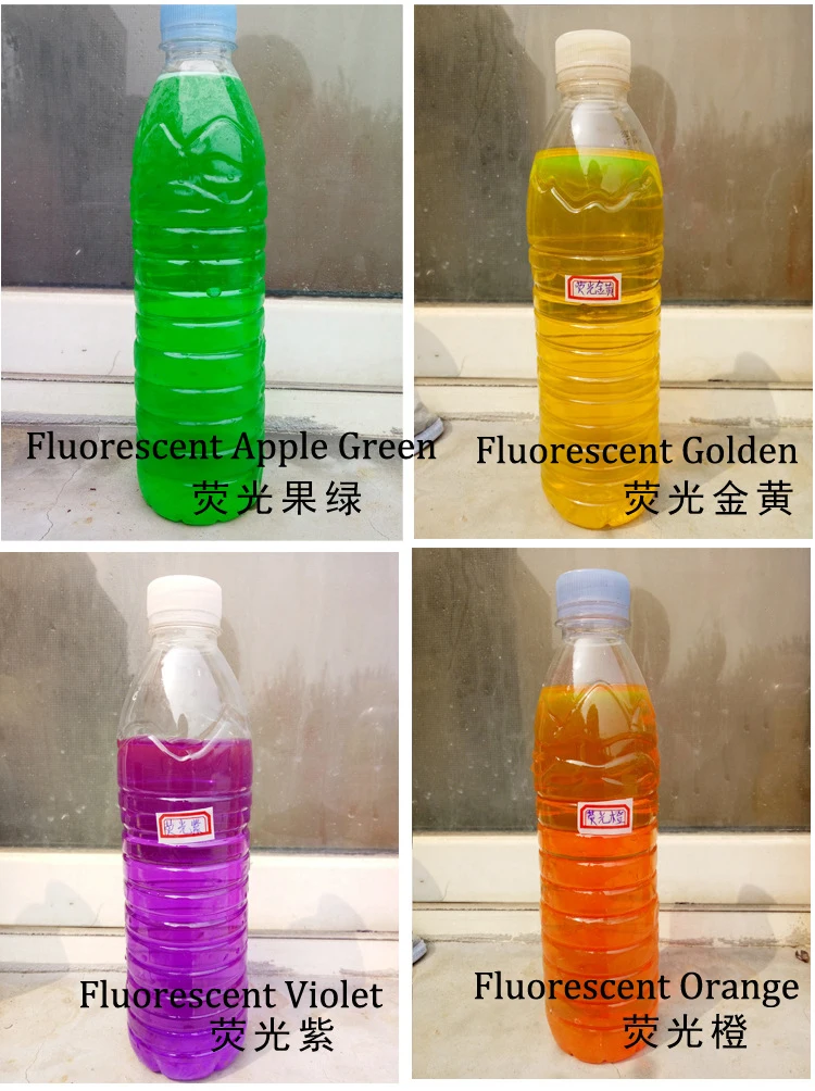 Флуоресцентный зеленый желтый синий красный пигмент охлаждающей жидкости флуоресцентная краска для раствора от замораживания