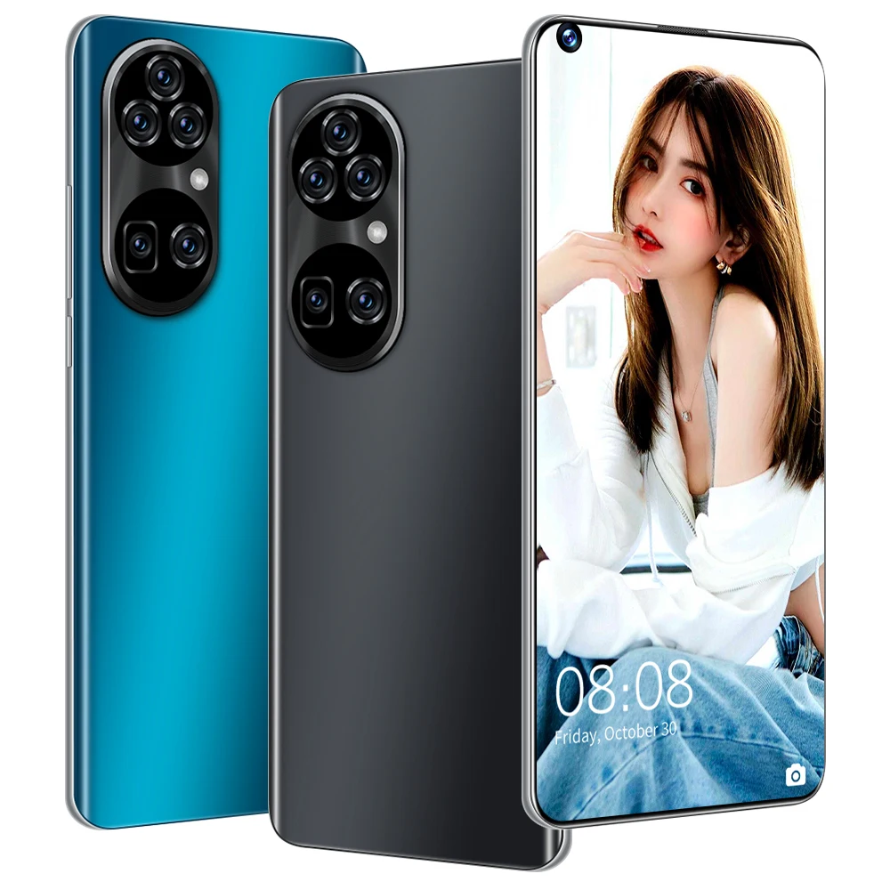 smartphone P50pro+ tecno android 16+512GB Cdma Mobile Phones phone game controller