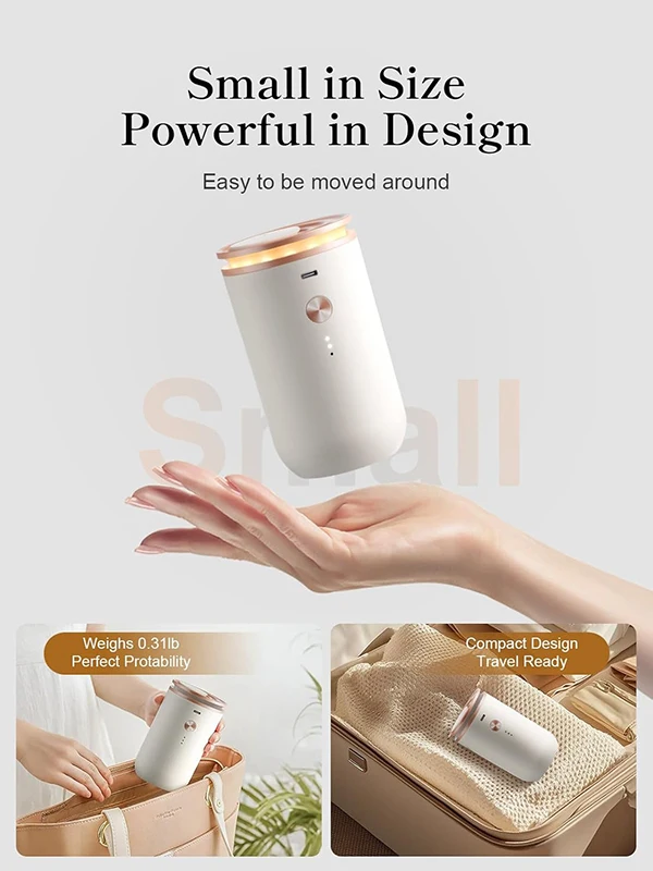 Modern design ultra silent anion ornament air freshener main scent cylindrical essential oil car diffuser machine