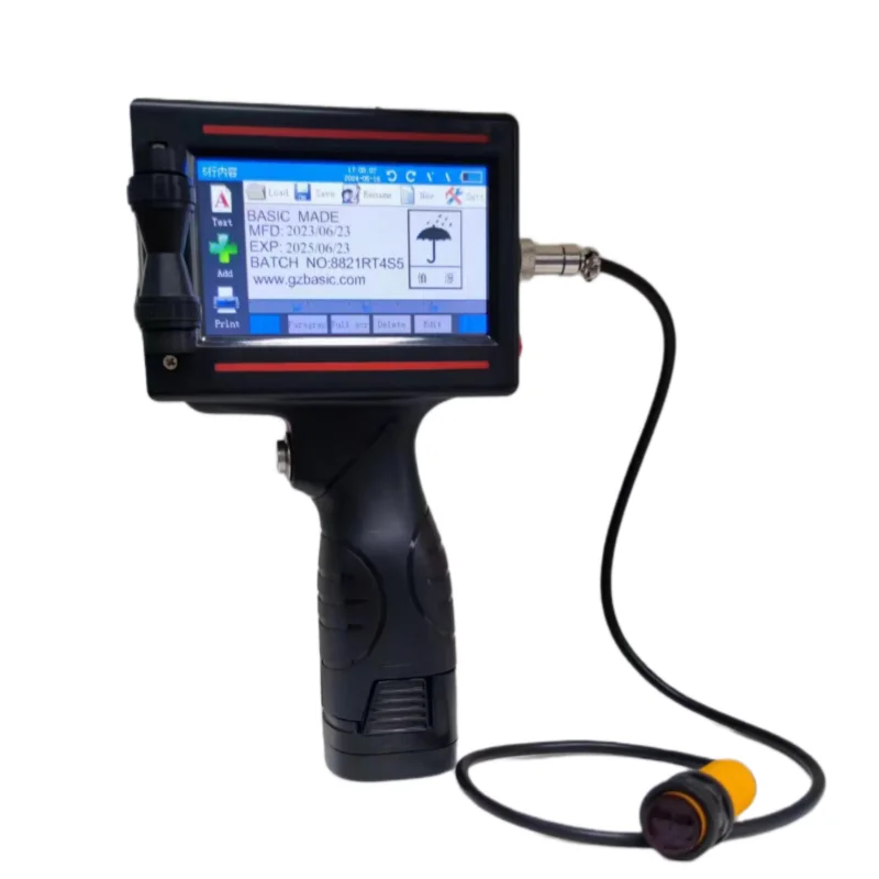 Wholesale Expiry Date Coding Thermal TIJ Half Inch Printing Machine Automatic Handheld Online Printer Hand Held Inkjet Printer
