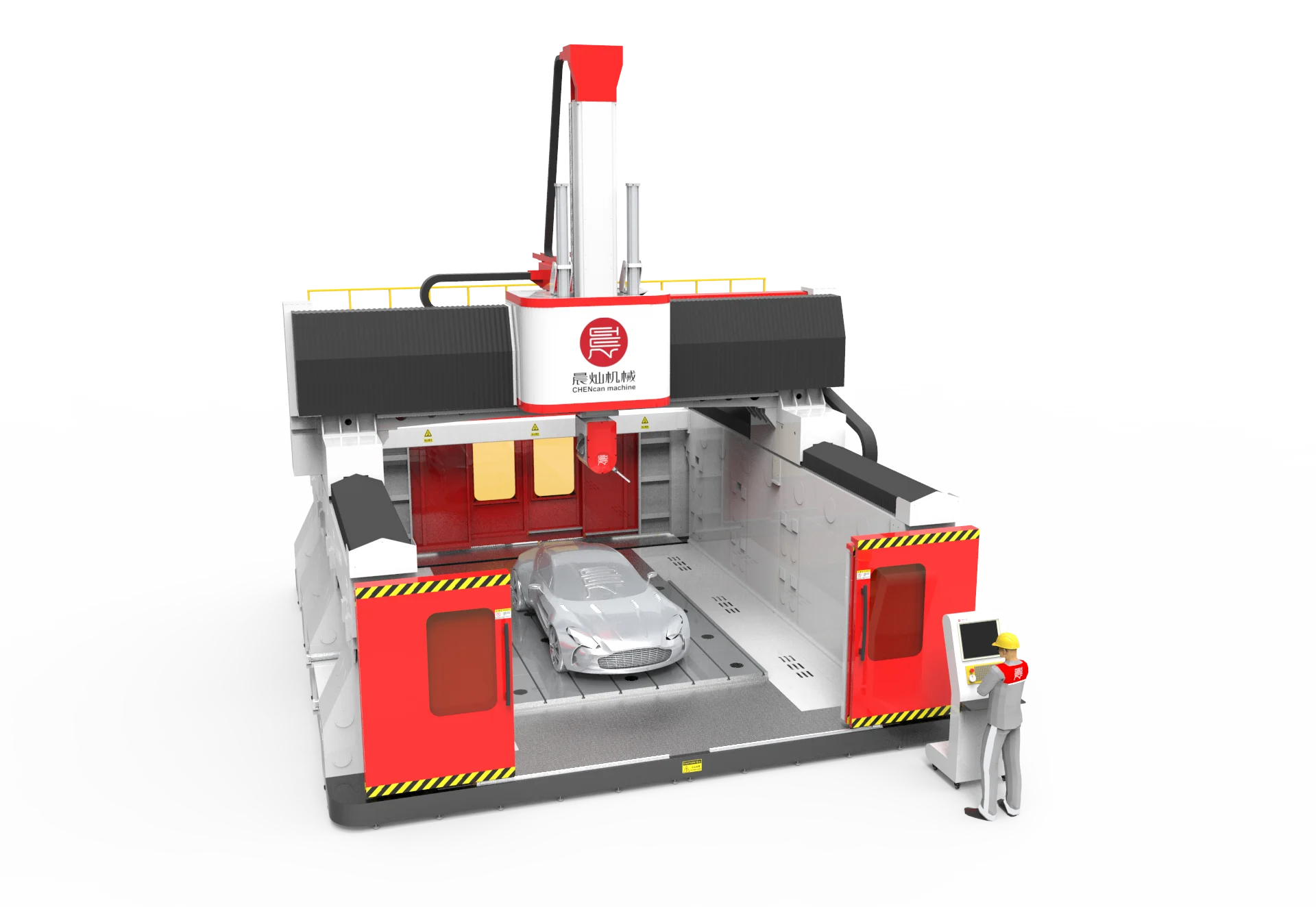 5 axis cnc router used for styrofoam EPS foam molds patterns milling cnc machine 5 axis
