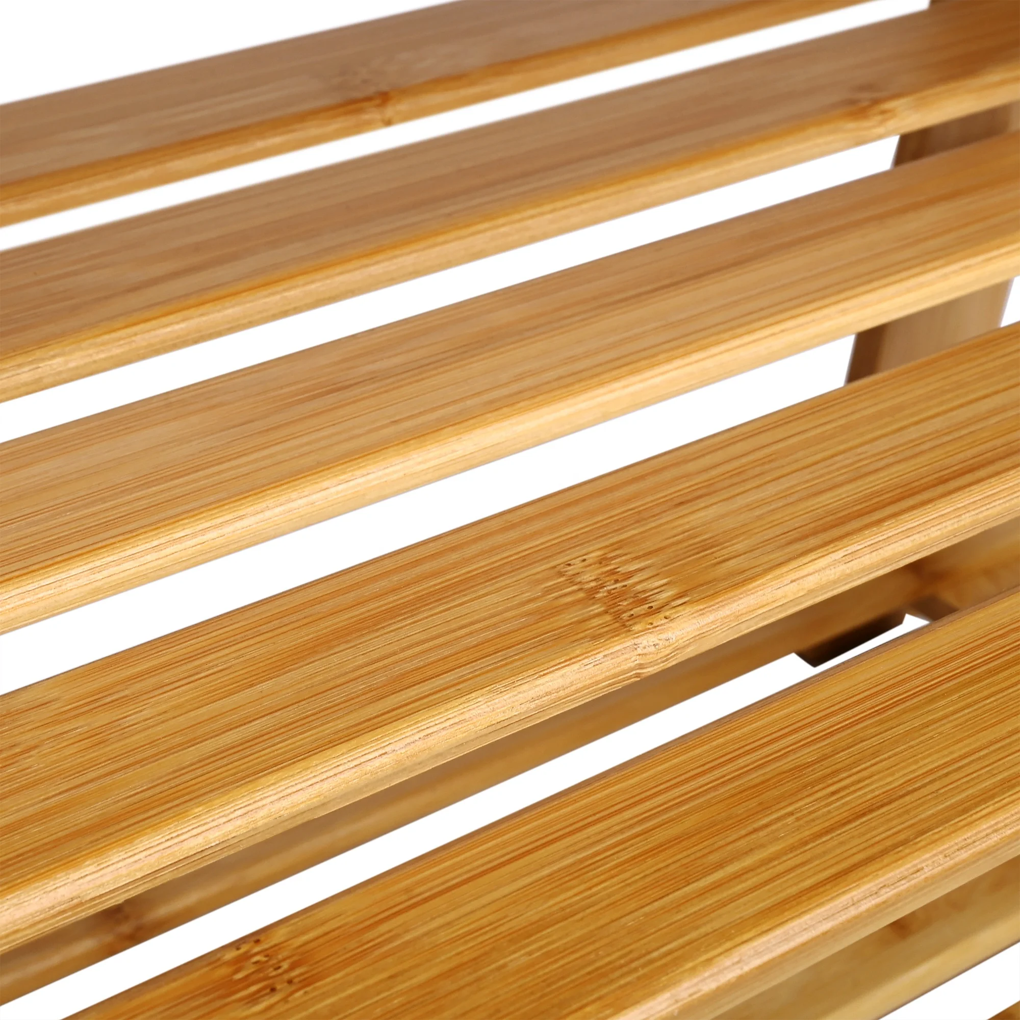 Shoe Rack with A Sitting Function Doorless Shoe Cabinet Wooden Shoe Changing Stool for the Entrance Living Room