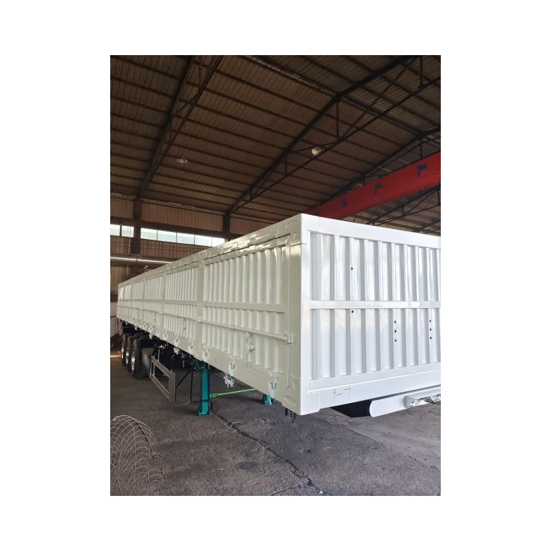 3 Axles Side Dump Semi Trailer truck side wall tipper dump truck Hydraulic Dump Trailer for sale