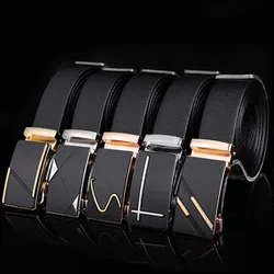 Износостойкий новый мужской деловой Повседневный ПВХ ремень акриловый Железный автоматический ремень с пряжкой для брюк дешевый высокое качество