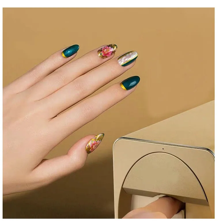 3D-принтер для рисования на фотографиях, портативная Автоматическая Мобильная машина «сделай сам» для дизайна ногтей