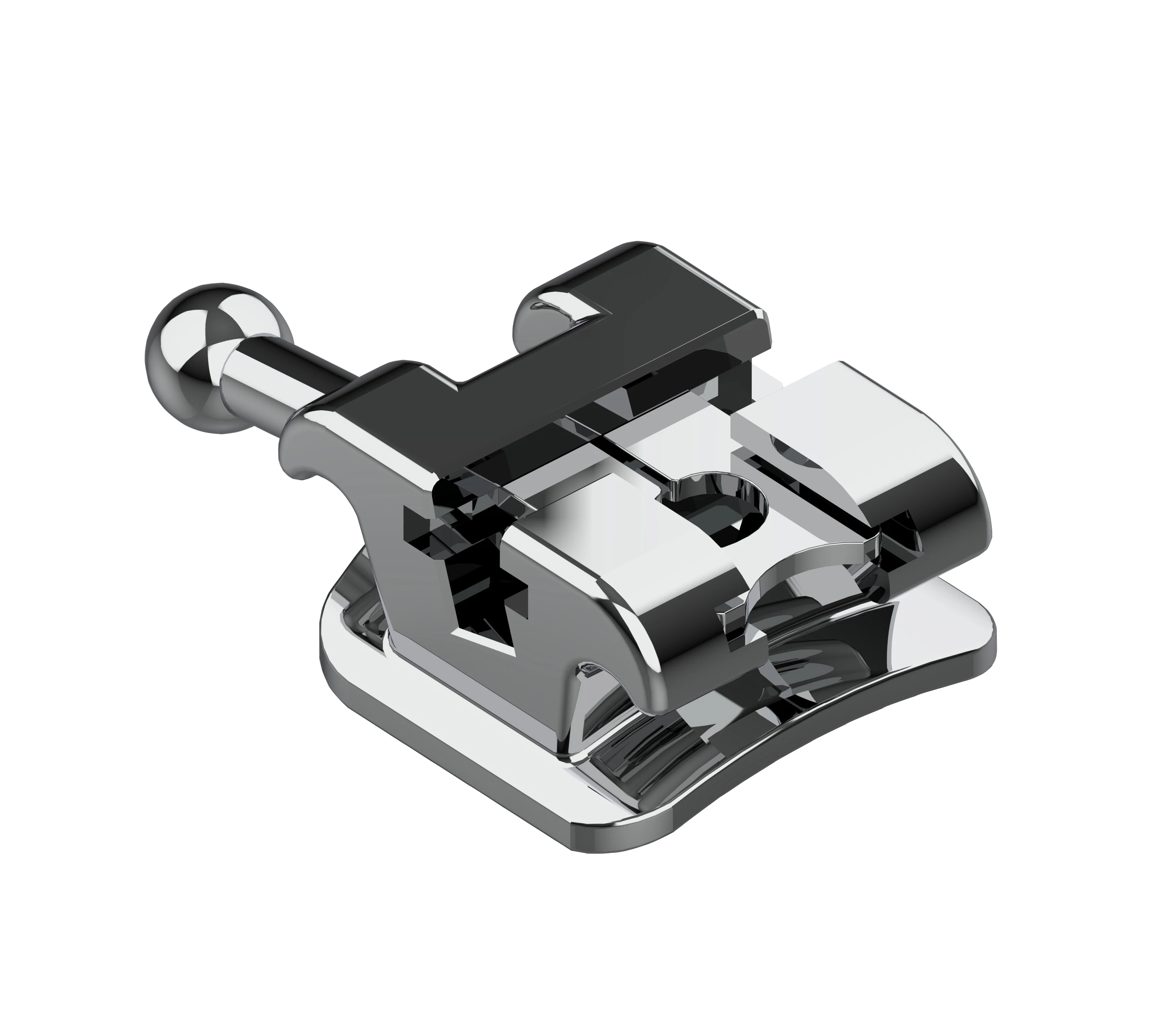 Dental Orthodontic Braces New MIM Metal Roth Bondable Passive Self Ligating Orthodontic Bracket