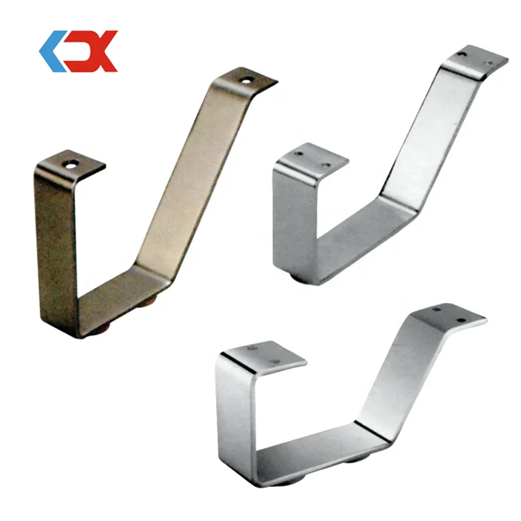 Modern Design V Shape Chrome Metal Furniture Accessories  Bed Base Chair Feet Iron Legs for Sofa