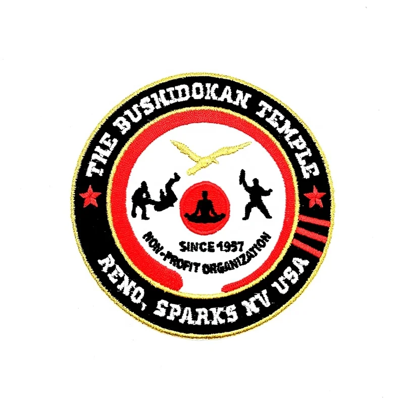 BJJ  Brazilian Jiu Jitsu Bjj Gi Judo Kungfu uniform patch embroidered