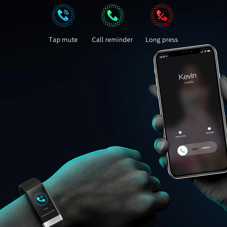 ECG PPG Heart Rate Monitor Fitness Tracker Smart bracelet blood pressure monitor smart watch SPO2 Fitness Tracker
